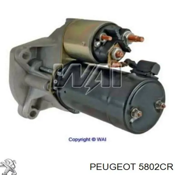 Стартер 5802CR Peugeot/Citroen