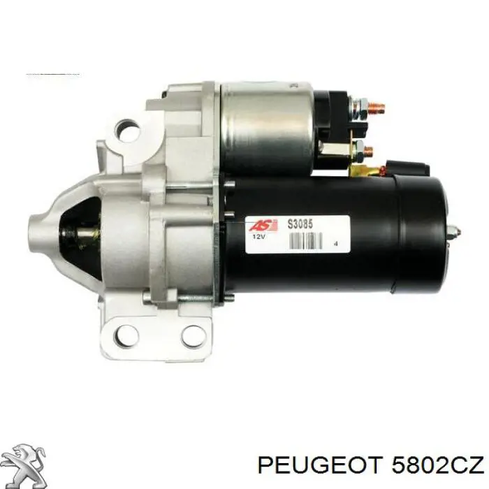 Motor de arranque 5802CZ Peugeot/Citroen