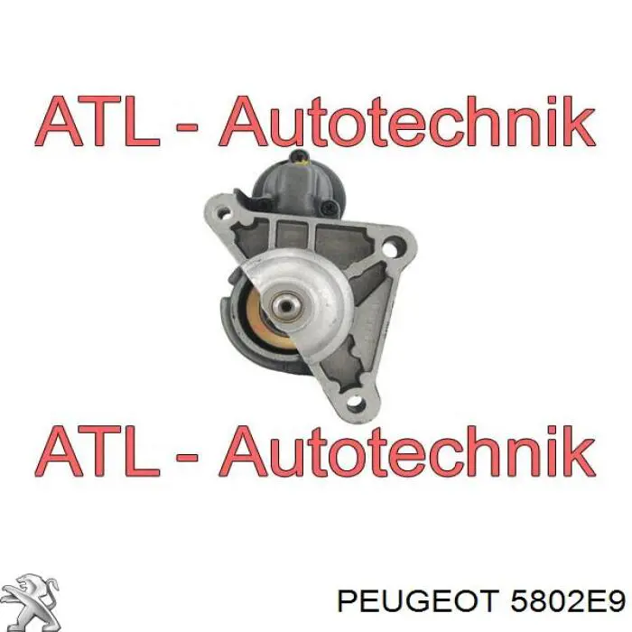 5802E9 Peugeot/Citroen стартер