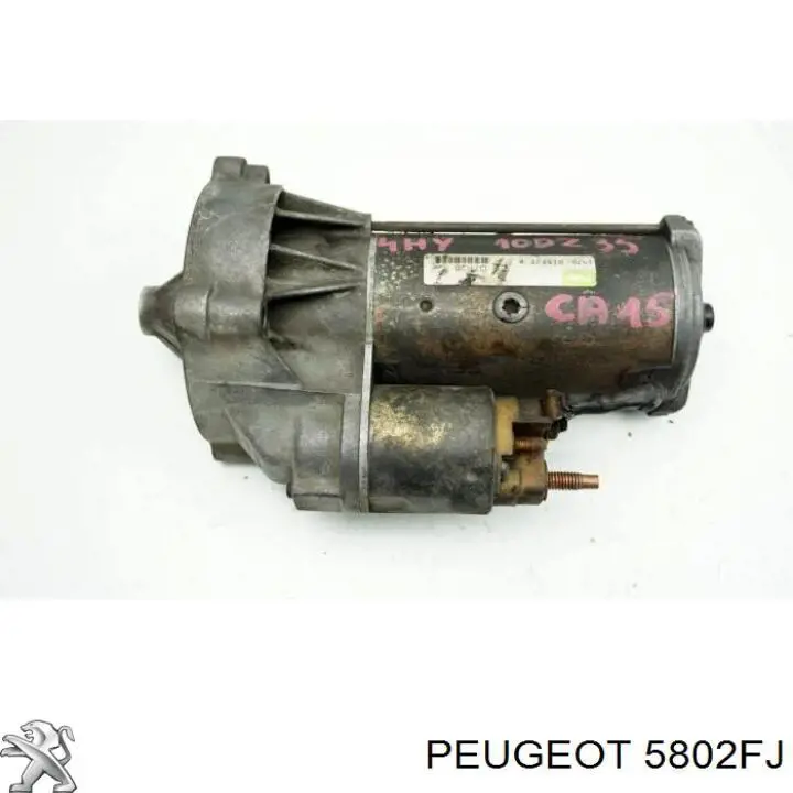 Motor de arranque 5802FJ Peugeot/Citroen