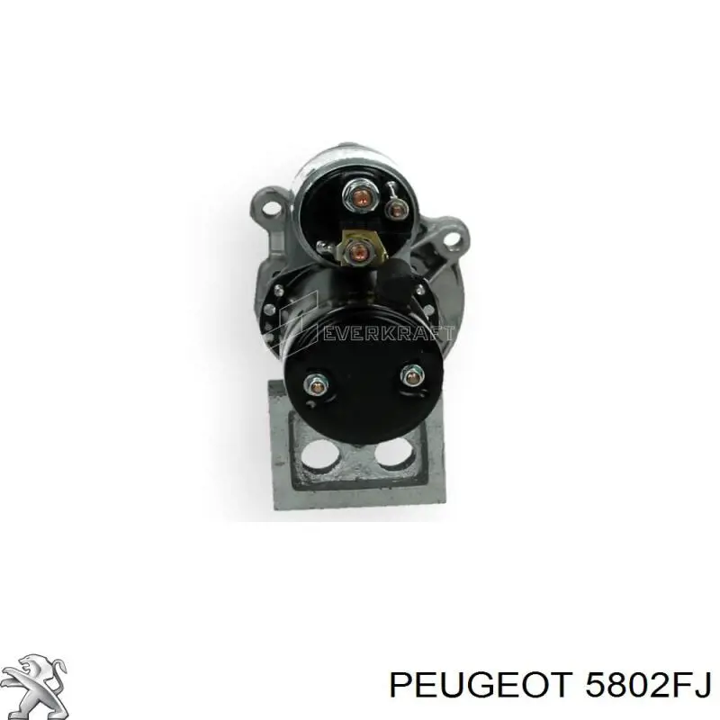 Стартер двигателя Peugeot/Citroen 5802FJ