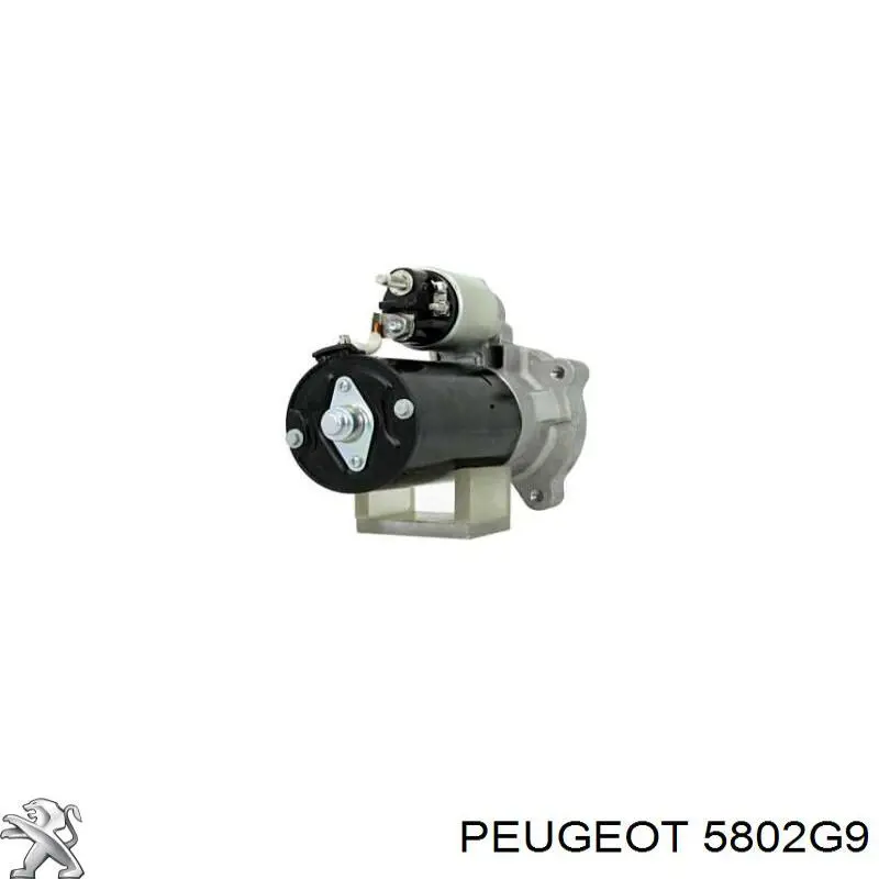 Стартер 5802G9 Peugeot/Citroen
