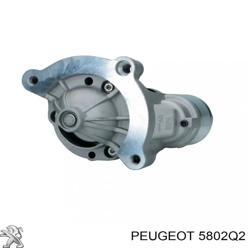 Motor de arranque 5802Q2 Peugeot/Citroen
