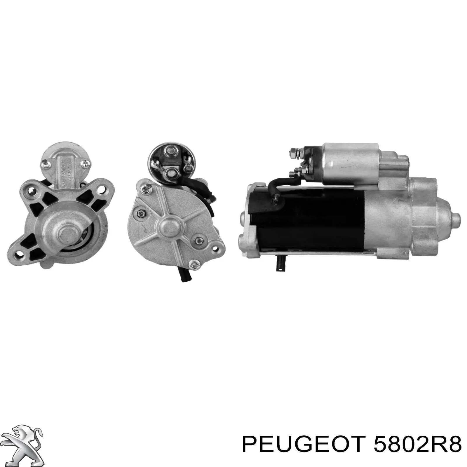 Стартер Peugeot/Citroen 5802R8 цена, от 64.70 USD