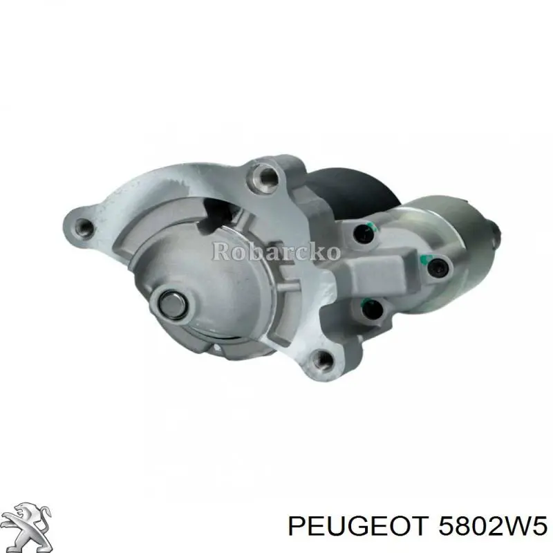 Стартер 5802W5 Peugeot/Citroen