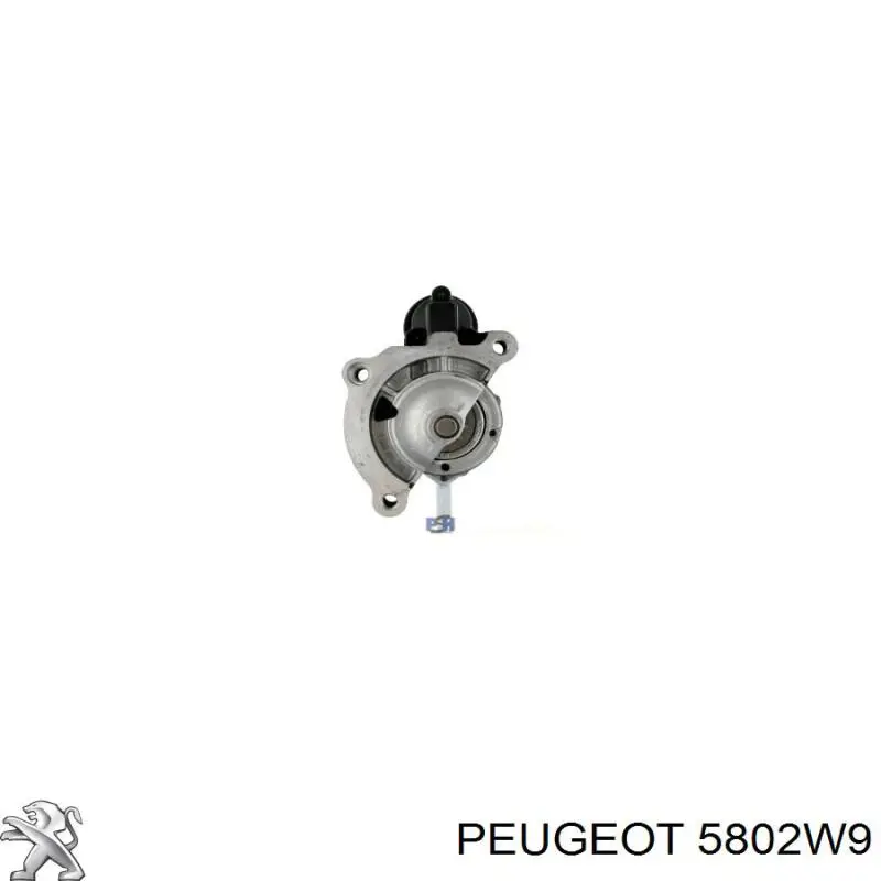 Стартер двигателя Peugeot/Citroen 5802W9