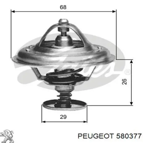 Купить 580377 Peugeot/Citroen 