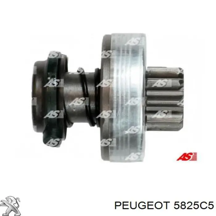 5825C5 Peugeot/Citroen бендикс стартера