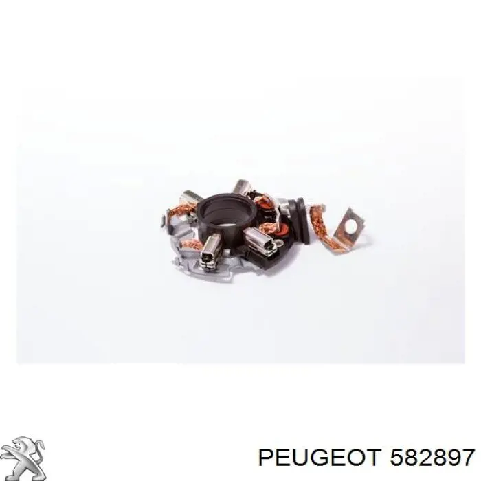 582897 Peugeot/Citroen щеткодержатель стартера