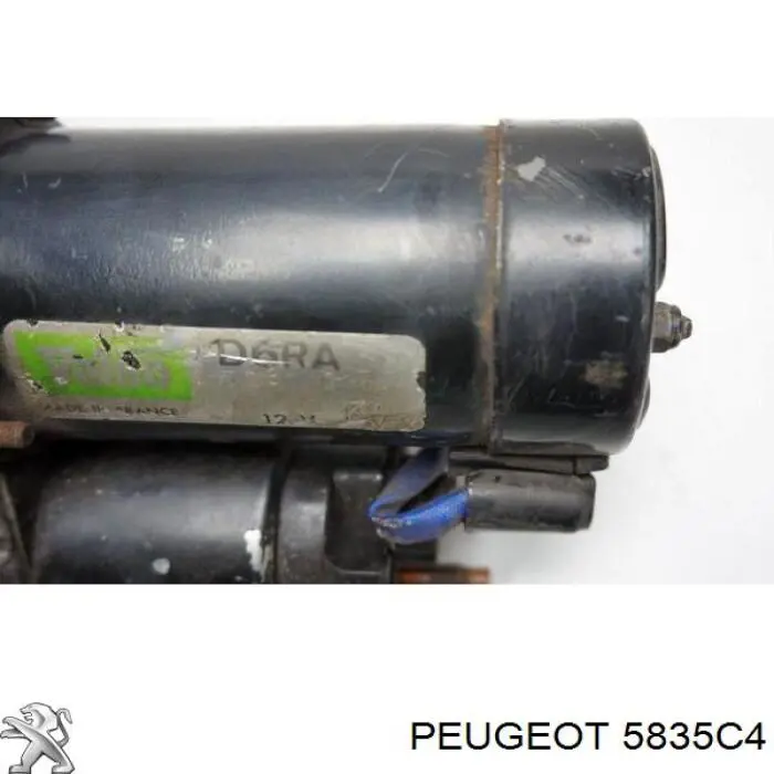 5835C4 Peugeot/Citroen Привод стартера