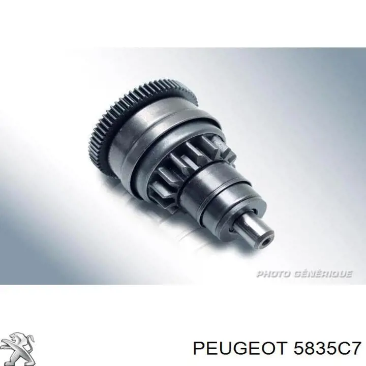Bendix, motor de arranque 5835C7 Peugeot/Citroen