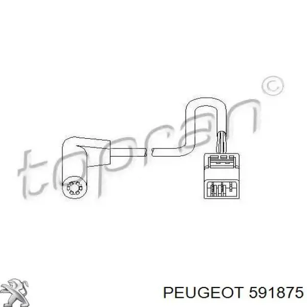 Датчик коленвала 591875 Peugeot/Citroen