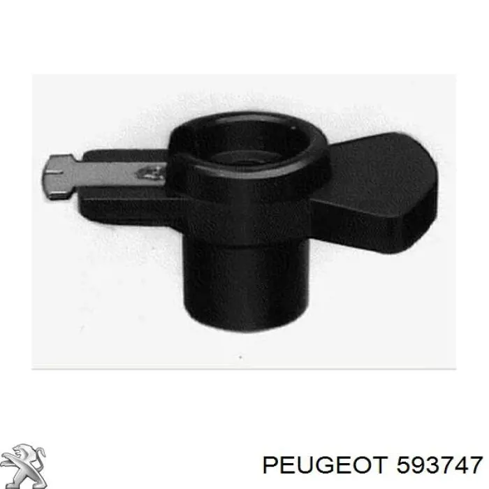 Rotor del distribuidor de encendido 593747 Peugeot/Citroen