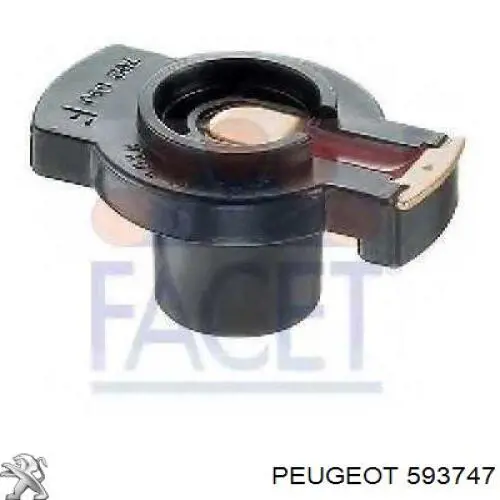 593747 Peugeot/Citroen Ротор распределителя зажигания