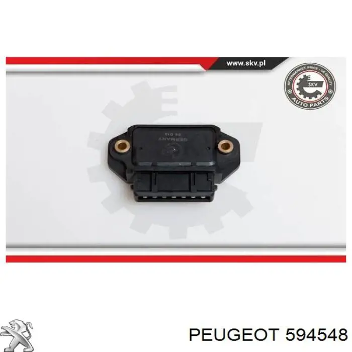 Модуль зажигания (коммутатор) Peugeot/Citroen 594548 цена, от 39.85 USD