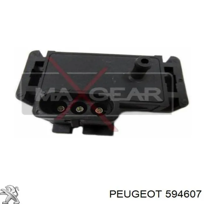 Sensor De Presion Del Colector De Admision 594607 Peugeot/Citroen