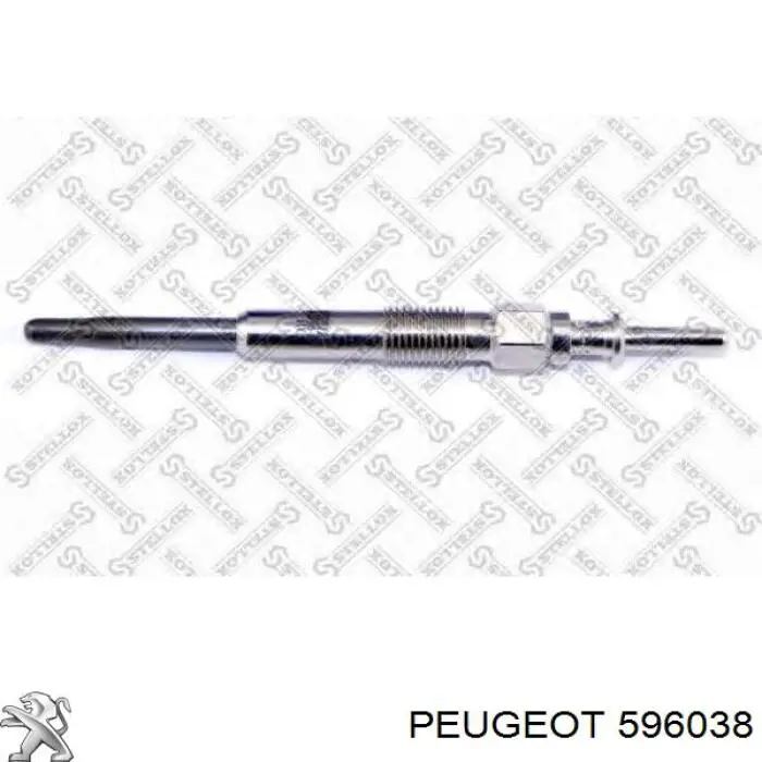 Bujía de incandescencia 596038 Peugeot/Citroen
