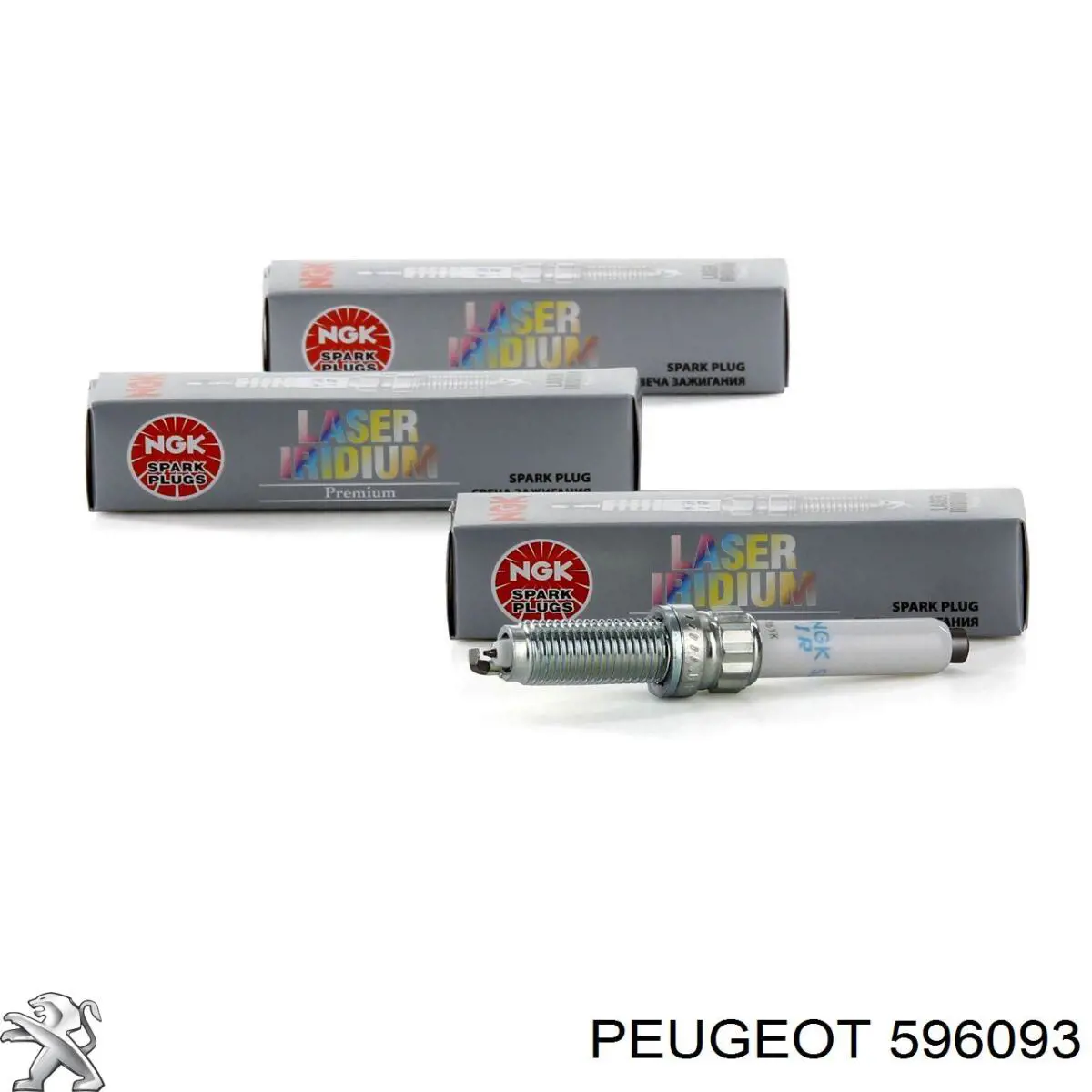 596093 Peugeot/Citroen Свечи зажигания
