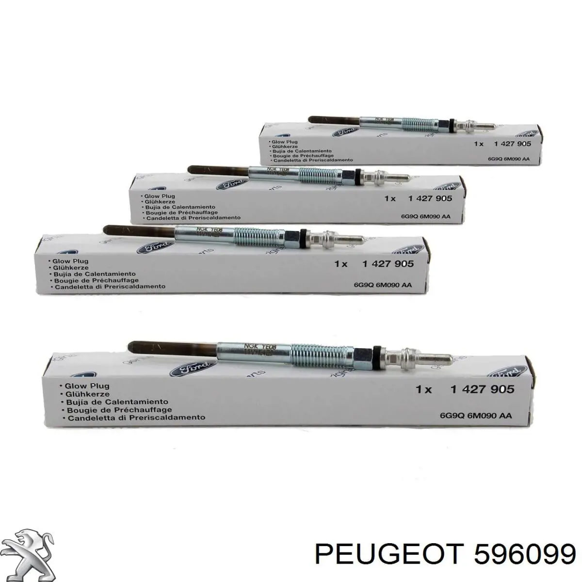 Купить 596099 Peugeot/Citroen Свечи накала