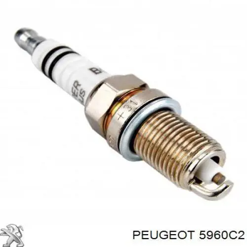 Свеча зажигания Peugeot/Citroen 5960C2 цена, от 13.14 USD