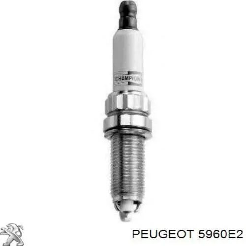 Свеча зажигания Peugeot/Citroen 5960E2 цена, от 12.58 USD