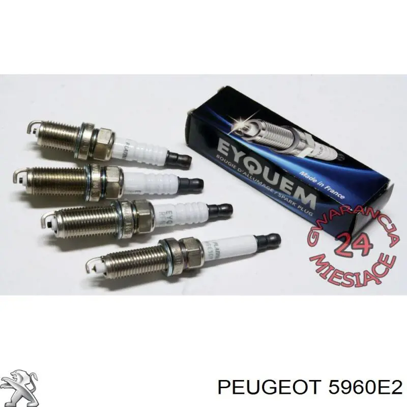 Купить 5960E2 Peugeot/Citroen Свечи автомобильные