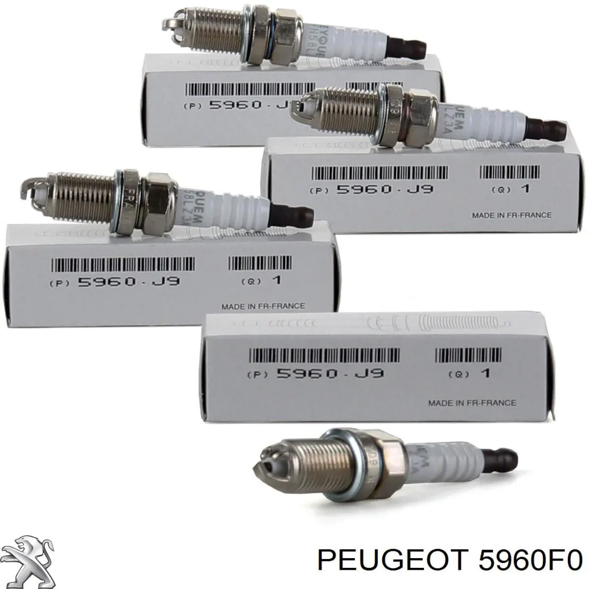 Купить 5960F0 Peugeot/Citroen Свечи автомобильные