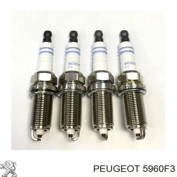 Купить 5960F3 Peugeot/Citroen Свечи автомобильные