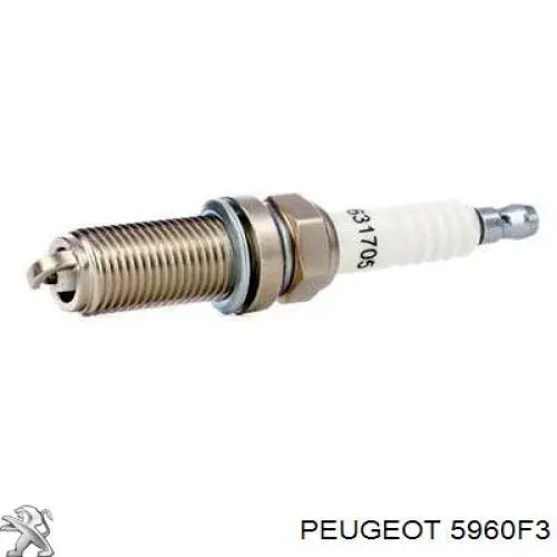 Свеча зажигания Peugeot/Citroen 5960F3 цена, от 4.87 USD