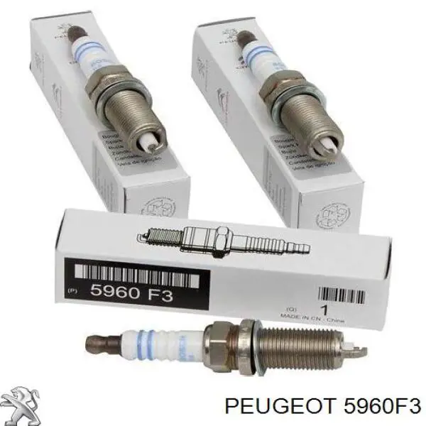 Купить 5960F3 Peugeot/Citroen Свечи автомобильные