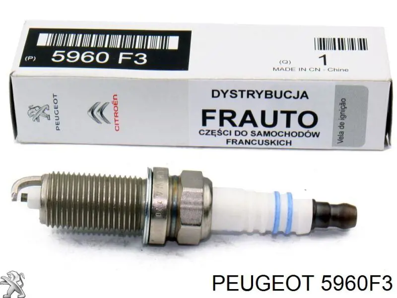 Свеча Peugeot/Citroen 5960F3