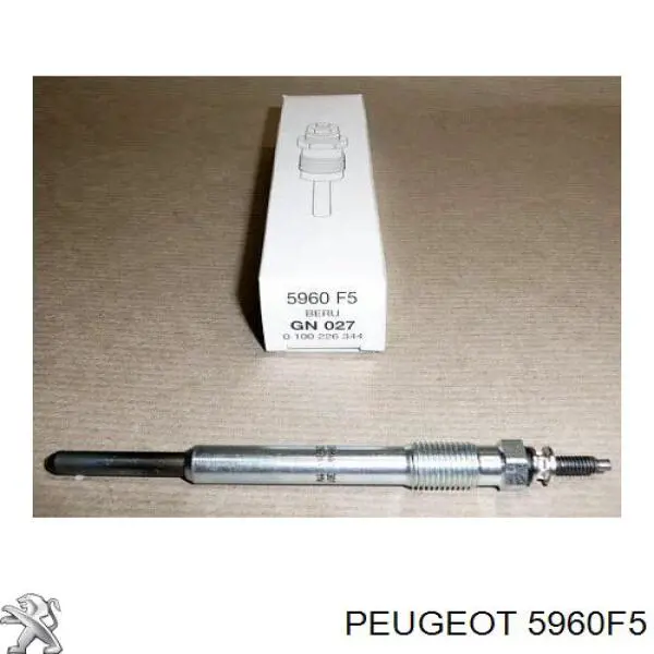 Свечи накала 5960F5 Peugeot/Citroen