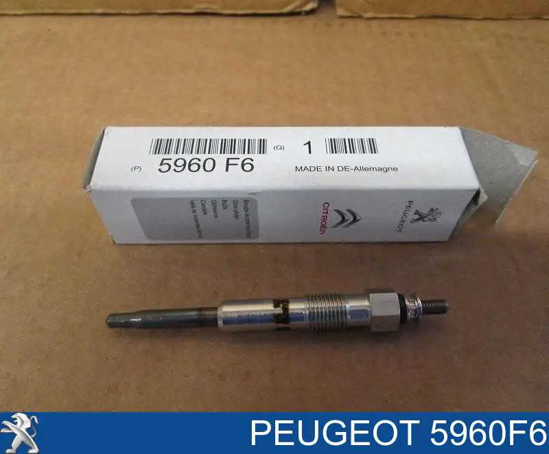 Свеча накала Peugeot/Citroen 5960F6