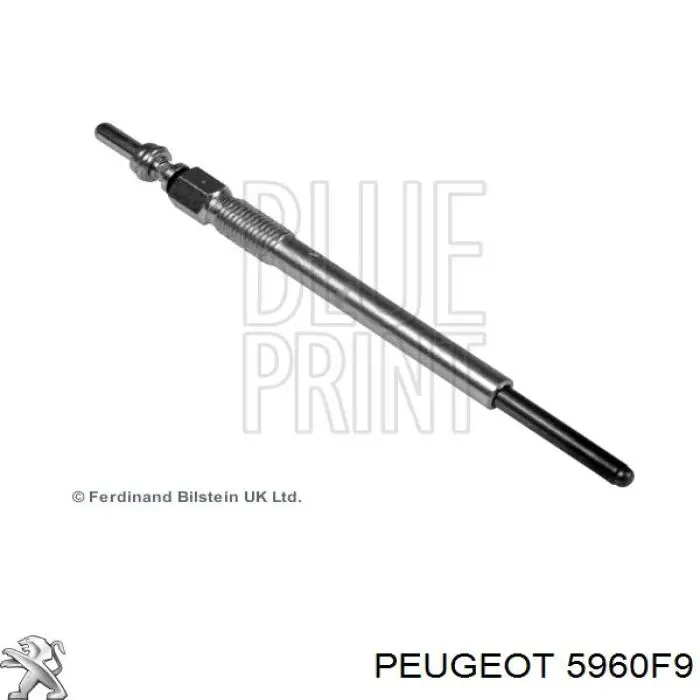 5960F9 Peugeot/Citroen Свечи накаливания