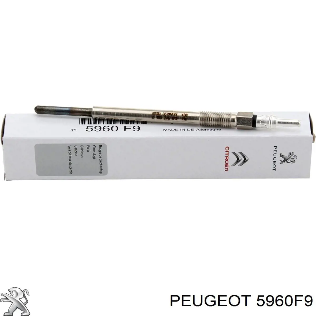 Свечи накала 5960F9 Peugeot/Citroen