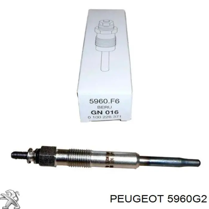 Свечи накала Peugeot/Citroen 5960G2 цена, от 10.04 USD