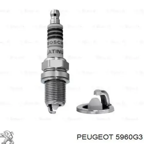 Свечи зажигания 5960G3 Peugeot/Citroen