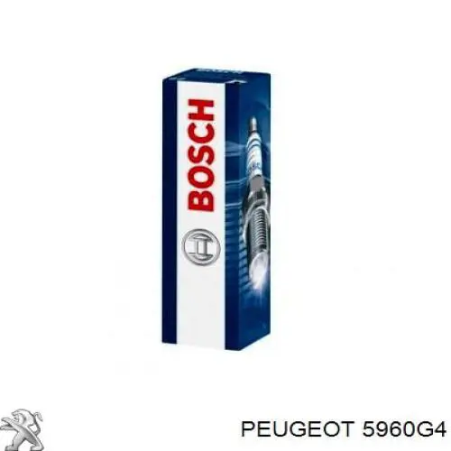 5960G4 Peugeot/Citroen Свечи зажигания