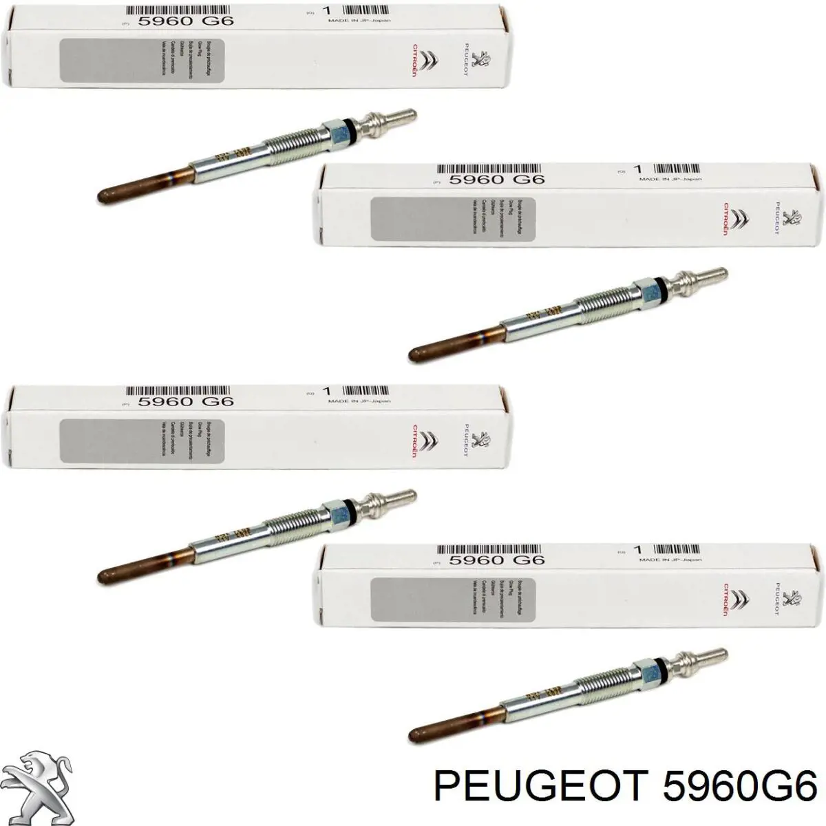 Свечи накала Peugeot/Citroen 5960G6 цена, от 14.60 USD