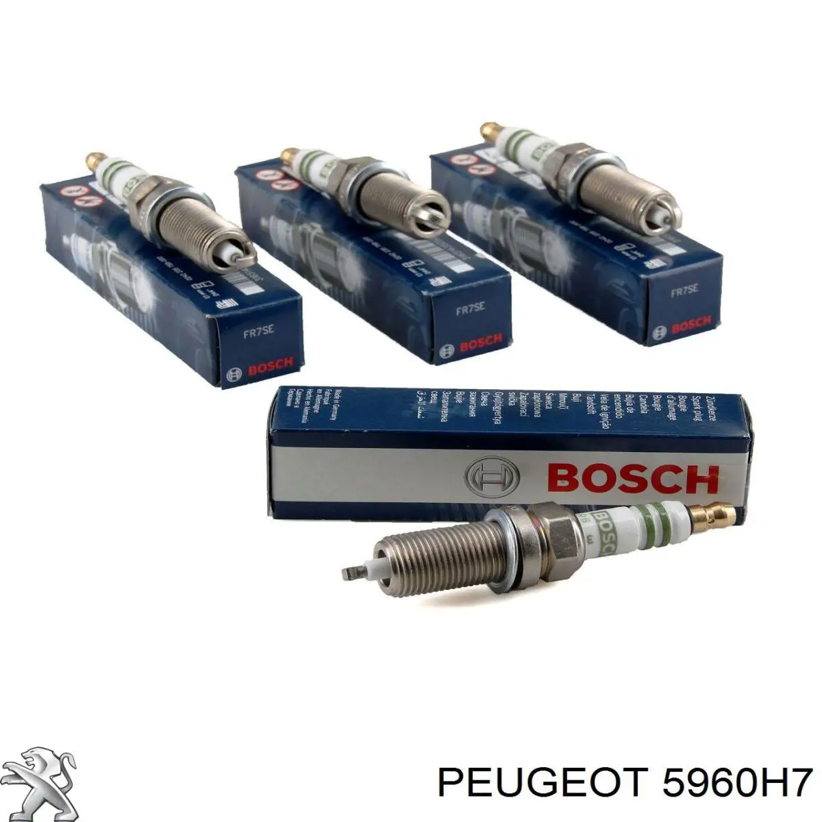 Свеча Peugeot/Citroen 5960H7