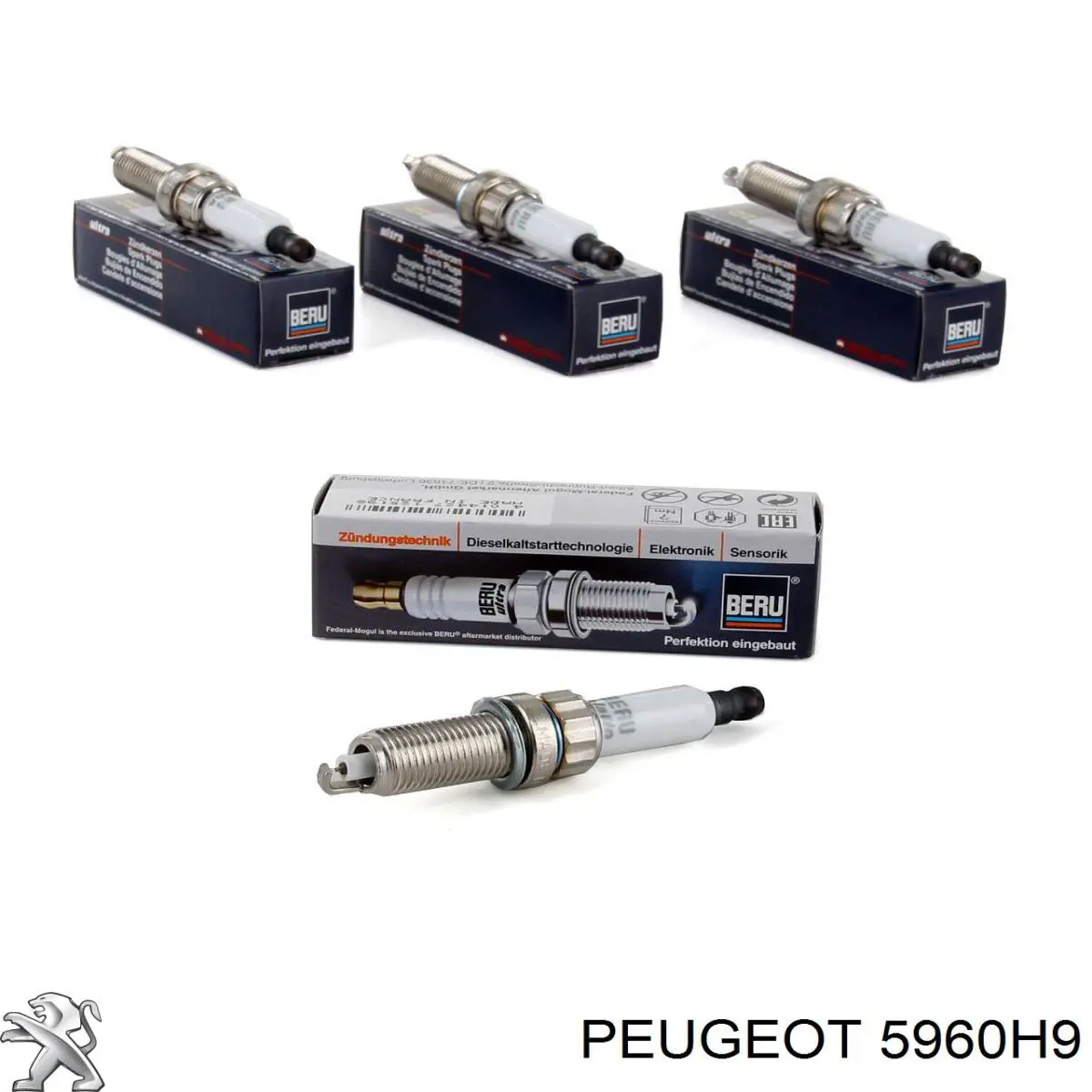 Свеча Peugeot/Citroen 5960H9