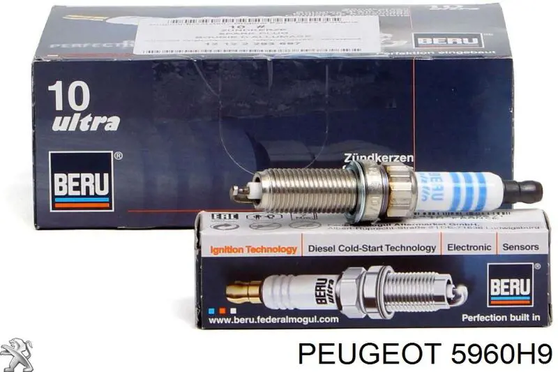 Купить 5960H9 Peugeot/Citroen Свечи автомобильные
