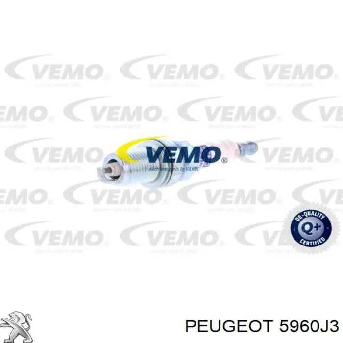 Купить 5960J3 Peugeot/Citroen Свечи автомобильные