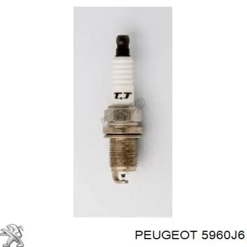 Свеча зажигания Peugeot/Citroen 5960J6 цена, от 3.10 USD