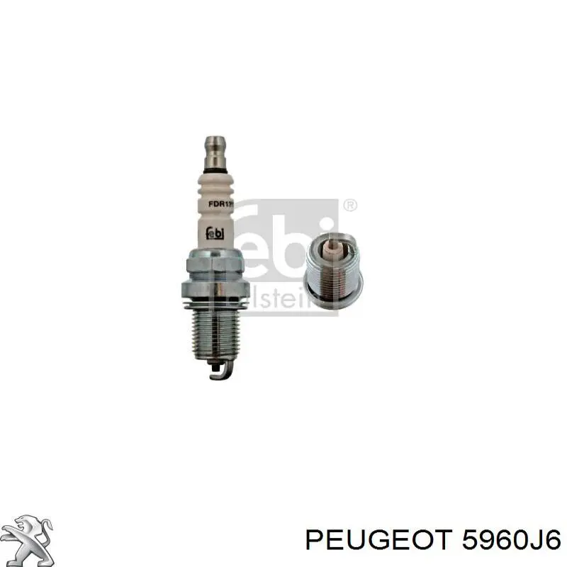 Купить 5960J6 Peugeot/Citroen Свечи автомобильные