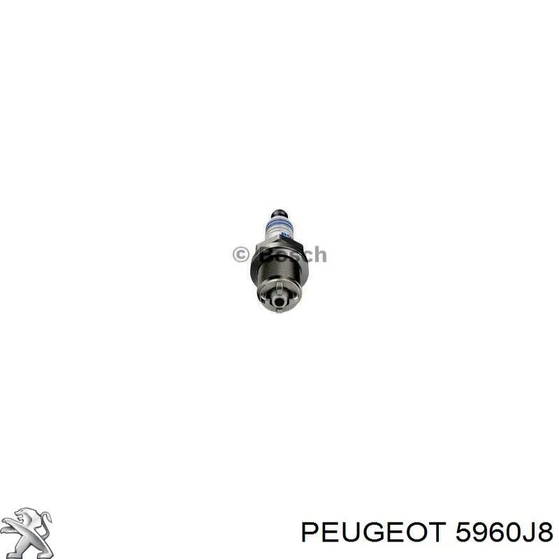 Купить 5960J8 Peugeot/Citroen Свечи автомобильные