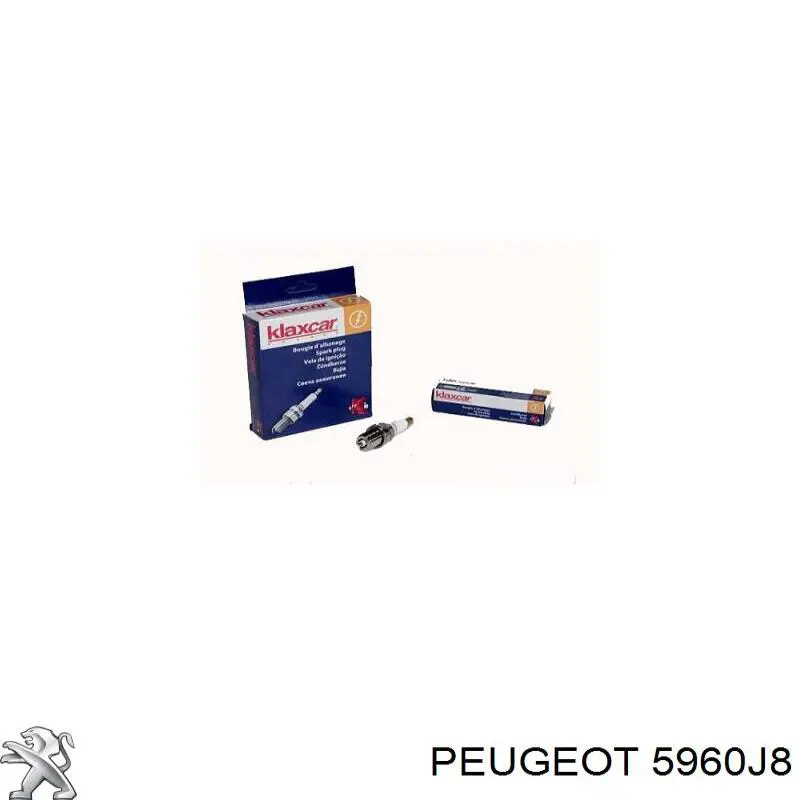 Свеча зажигания Peugeot/Citroen 5960J8 цена, от 3.08 USD