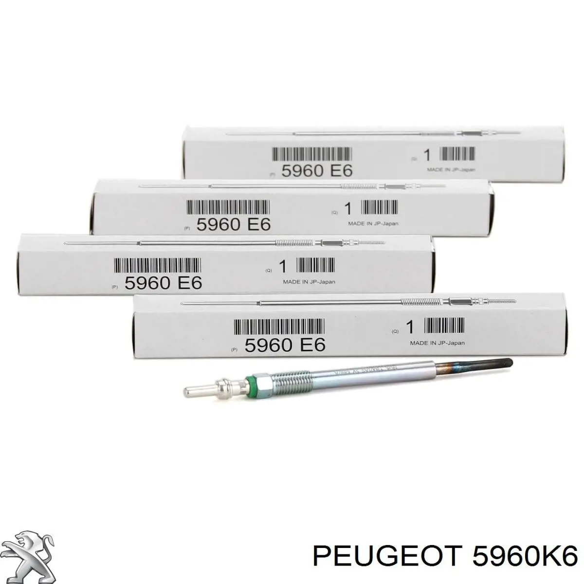 Свечи накала 5960K6 Peugeot/Citroen