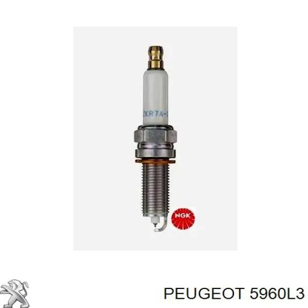 Свеча Peugeot/Citroen 5960L3