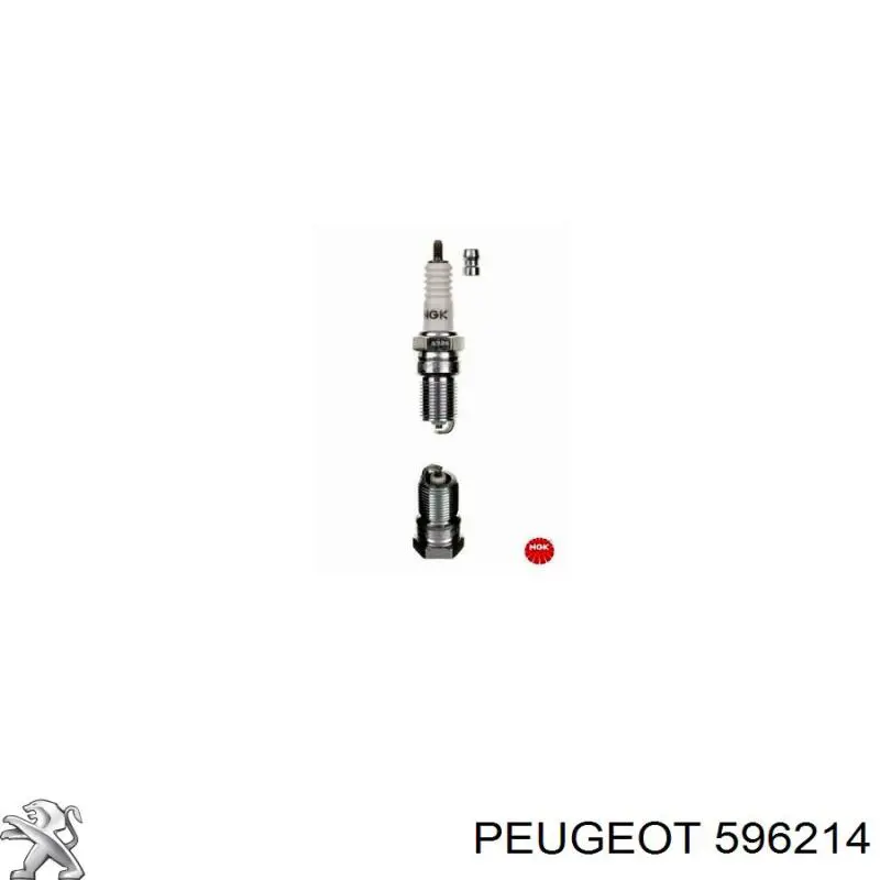 Свеча зажигания Peugeot/Citroen 596214 цена, от 1.24 USD